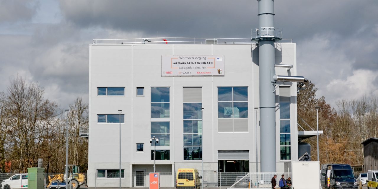 Offizieller Startschuss für Heizwerk Memmingen-Benningen mit Wärmenetz